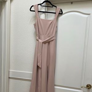 Show me your mumu dusty blush bridesmaid dress
